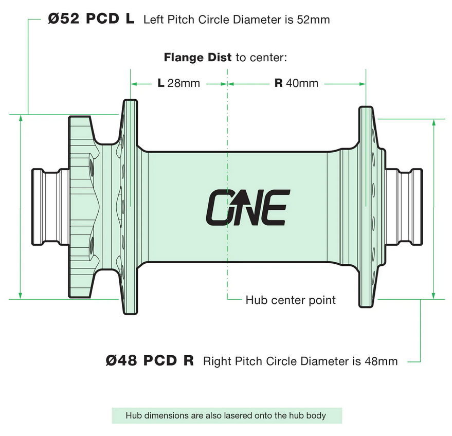 Oneup front hub1